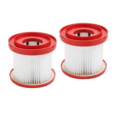 Imagem de Surrgound Filtro HEPA 49-90-1900, compatível com aspirador de pó molhado/seco Milwaukee 0780-20/0880-20, pacote com 2