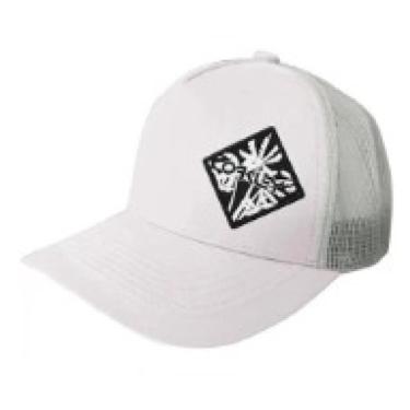 Imagem de Boné Oakley Mod Linear Threads Trucker Hat - Tamanho: ÚNICO; Gênero: Unissex; Cor: Cinza