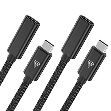 Imagem de Faracent Cabo de extensão USB tipo C (1 m), extensão USB 3.1 (10 gbps) tipo C macho para fêmea, carregamento e sincronização para iPad Mini Pro, MacBook M2, M1, Air Pro, Samsung S22, 21, 20, Dell XPS