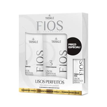Imagem de TRISKLE FIOS DE PORCELANA KIT LISOS PERFEITOS