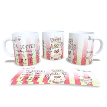 Imagem de Canecas Personalizadas Coleção Café Time (Mod.1)