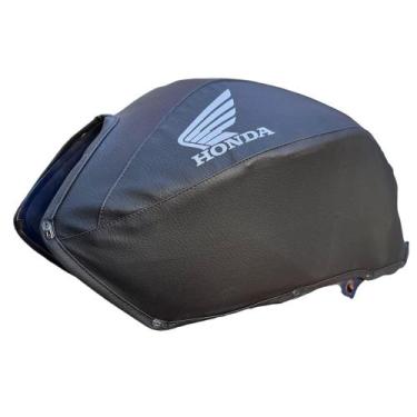 Imagem de Capa De Tanque Moto Cg 160 Start 2016 Ate 2024 Vermelha/Azul/Preta/Cin