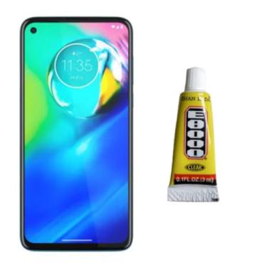 Imagem de Tela Frontal Display Lcd Para Moto G8 Power Cola 3ml