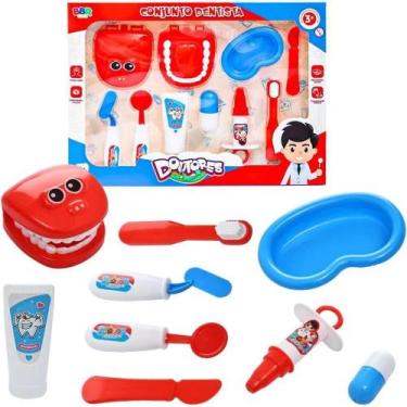 Imagem de Conjunto Sou Dentista Infantil com Acessorios - Bbr R3246