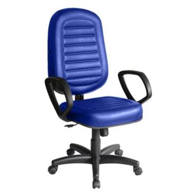 Imagem de Cadeira Presidente para Escritório Linha Blenda Azul - Design Office M