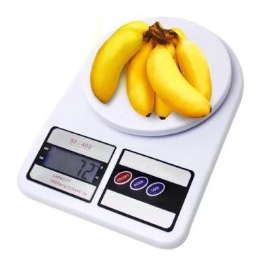 Imagem de Balança Digital Cozinha Alta Precisão Até 10kg Compacta - PenselarFun