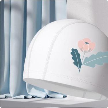 Imagem de Touca Natação Infantil Profissional Impermeável Menino/Menina - Poolsy