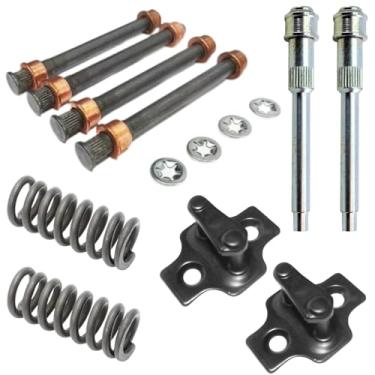 Imagem de Kit Completo, Pino Limitador, Pino Dobradiça e Molas e Batentes Porta Dianteira para S10 e Blazer
