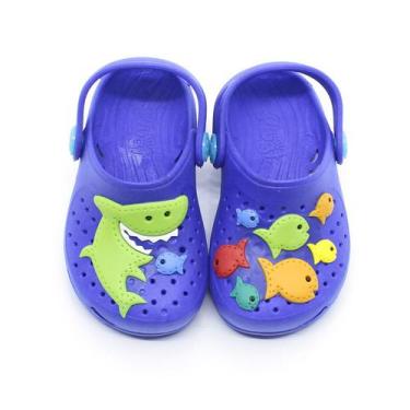 Imagem de Babuche Plugt Ventor Baby Tubarão Azul 204.027, Azul, 19/20