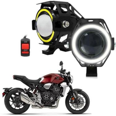 Imagem de Par Farol de Milha para Moto CB1000R 2011 2012 2013 2014 2015 2016 201