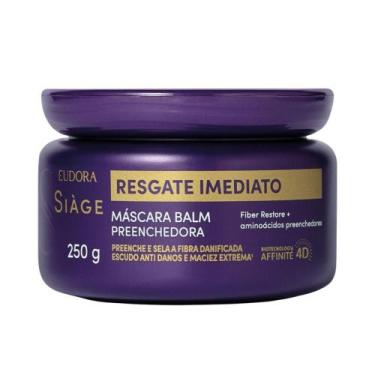 Imagem de Máscara Balm Preenchedora Siage Eudora Resgate Imediato 250g