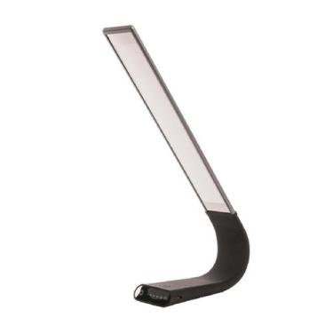 Imagem de Luminaria De Mesa Led Aluminio Cinza Chumbo 6w Yamamura