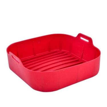 Imagem de Forma para Airfryer de Silicone Grossa Antiaderente Reutilizável - Win