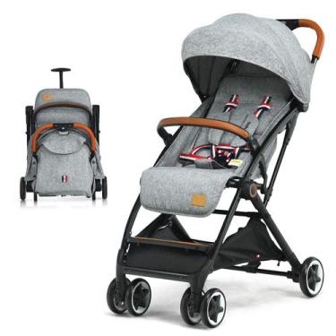 Imagem de Carrinho de Bebê BABY JOY Leve e Compacto - com Arnês de 5 Pontos