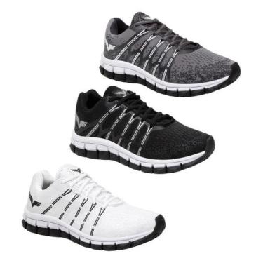 Imagem de Kit 3 Tênis Olymp Masculino  Olimp Caminhada Barato - Marchi Store, 38