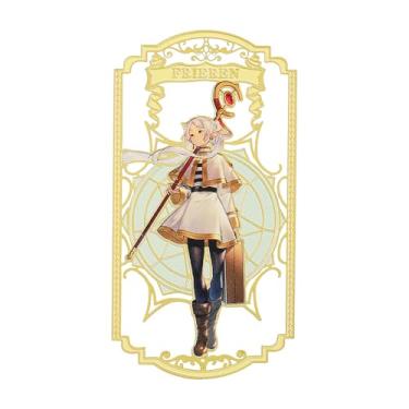 Imagem de Anime Frieren: Beyond Journey's End Bookmark Aço Inoxidável Fãs de Mangá Desenho Animado Moda Estudante Estudante Presente de Aprendizagem (Frieren-1)
