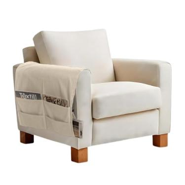 Imagem de Protetor De Braço De Sofá Com Porta Objetos Cor:Bege