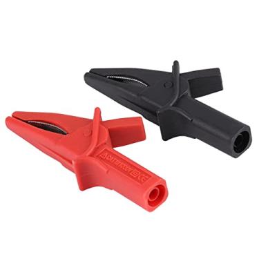 Imagem de Totalmente Isolado, Com Uma Tampa de 4 Mm na Alça, Clipes Gator Ht18a, Clipes Gator, para Osciloscópio, Equipamento Experimental, Uso No Ensino Doméstico