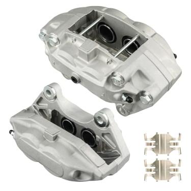 Imagem de PHILTOP Pinça de freio frontal compatível com G37, FX50, Q50, Q60, Q70, Q70L, 370Z, M37, M56, QX70, conjunto de 2 pinças de freio