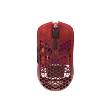 Imagem de G-Wolves Mouse para jogos sem fio HTX ACE (favo de mel, vermelho rubi)