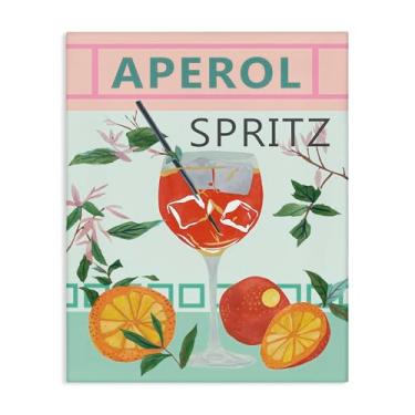Imagem de Stupell Industries Aperol Tropical Cocktail Canvas Wall Art Design por Melissa Wang, 61 x 76 cm
