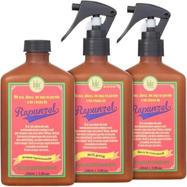Imagem de Lola Cosmetics Kit Lola Rapunzel: Shampoo + Tônico + Leave In