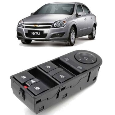 Imagem de Interruptor Vidro Elétrico Quadruplo Vectra 2006 Em Diante