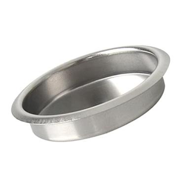 Imagem de Prettyia Filtro cega de 58 mm para máquina de café expresso, cesta de inserção traseira embutida, aço inoxidável