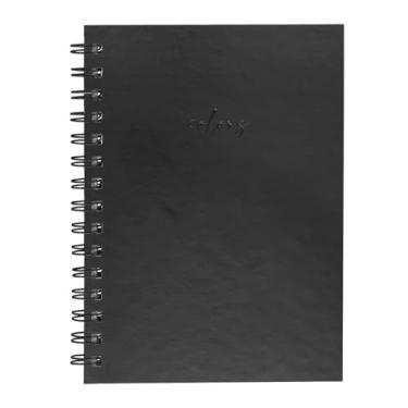 Imagem de Caderno Capa Dura Solid Colors Preto Verniz 100 Fls 14x20cm