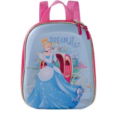 Imagem de MOCHILA INFANTIL PRINCESA CINDERELA CARRUAGEM - DIPLOMATA - 3855HX24