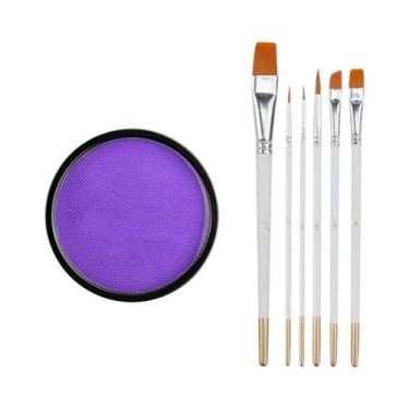 Imagem de Pintura Corporal Solúvel em Água (Preta e Branca) - 30g - À Prova D'Ág