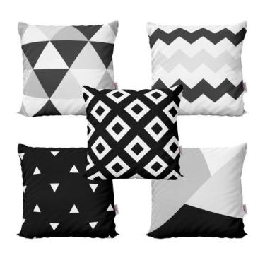 Imagem de Almofadas Decorativas Geométricas Para Sofá 40X40 - Novadecora