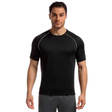 Imagem de Camiseta Olympikus Line Masculina Preto e Branco