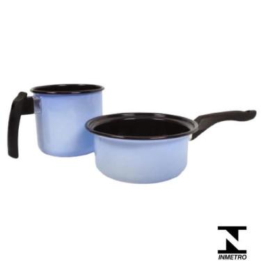 Imagem de Conjunto Baby 2 Pçs ul Esm. Indução Cooktop Elétrico A Gás - Chalotte 