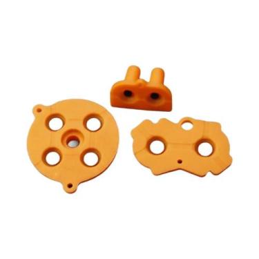 Imagem de Conjunto De Almofadas Condutoras De Botão De Borracha GBA Para Game Bo