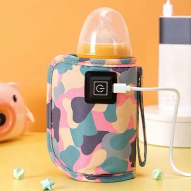 Imagem de Aquecedor de mamadeiras para bebês, útil, tomada usb - NoBrand