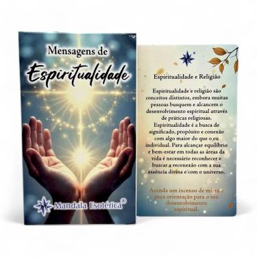 Imagem de Baralho Mensagens de Espiritualidade 52 Cartas Plastificadas