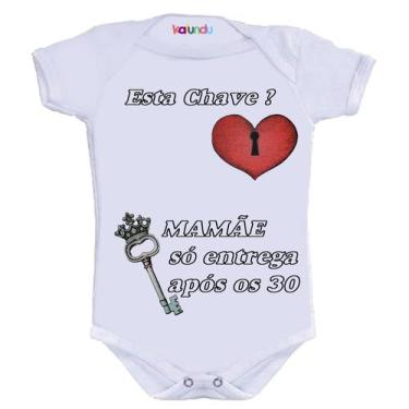 Imagem de Body Divertido - Chave Com Mamãe - KALUNDU KIDS, GG