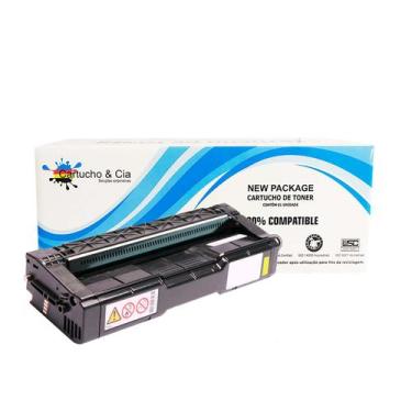 Imagem de Toner Comp. Amarelo  C250FW C301W  6.3K - Cartucho & Cia