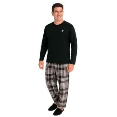 Imagem de Pijama Masculino de Inverno Suede Victory-Masculino