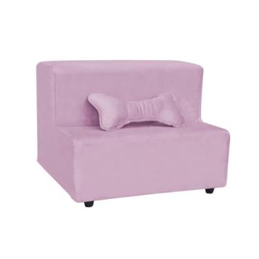 Imagem de Escadas Escadinha Pet 2 Degraus Rampa para Gato e Cachorro(Lilás)