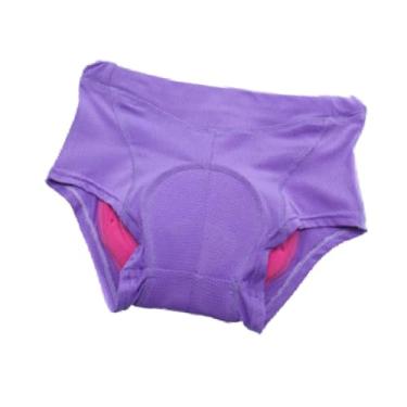 Imagem de simhoa Roupa íntima feminina para ciclismo, shorts para andar de bicicleta, confortáveis, versáteis, ergonômicos, elegantes e respiráveis, Roxo