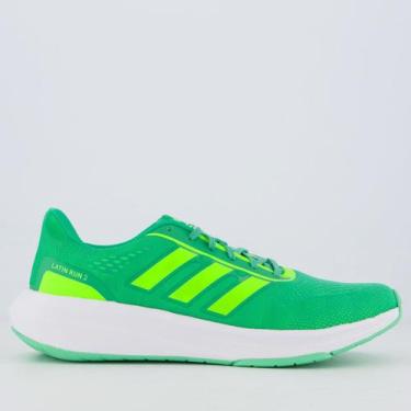 Imagem de Tênis Adidas Latin Run 2.0 Verde e Branco, 39