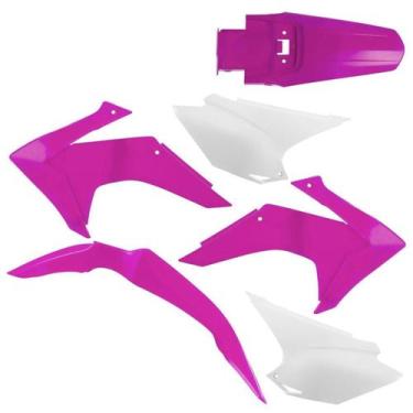 Imagem de Kit Plástico Moto Honda CRF 230 2015 Pro Tork Substituição Alta Resist