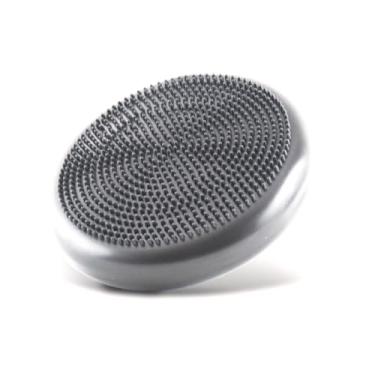Imagem de Almofada Disco Equilíbrio Inflável Exercícios Fitness 33cm até 150kg (Cinza)