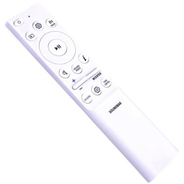 Imagem de AH81-15047A AH81-15498A AH81-15439A AH81-17332A Controle remoto de substituição compatível com Samsung Soundbar HW-Q810C HW-Q710C HW-Q930B HW-Q935B HW-S56B HW-S61D HW-B63C HW-B63C W-B57C HW-B450