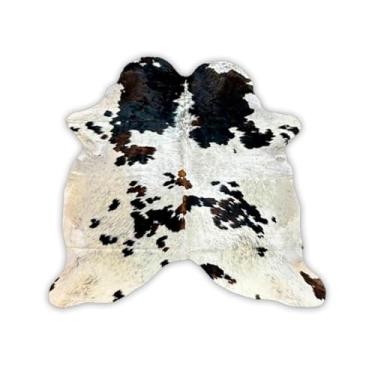 Imagem de Tapete de Couro em Formato de Boi - Tricolor | 007374