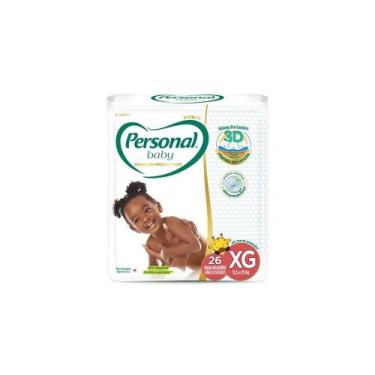 Imagem de Fralda Descartável Personal Baby Premium Protection 3D Mega XG 26 Unid