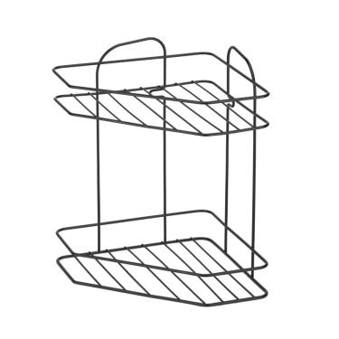 Imagem de Prateleira de Canto Dupla Arthi Preta