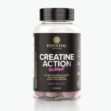 Imagem de Creatine Action Gummy Jabuticaba Essential Nutrition 60 Gomas